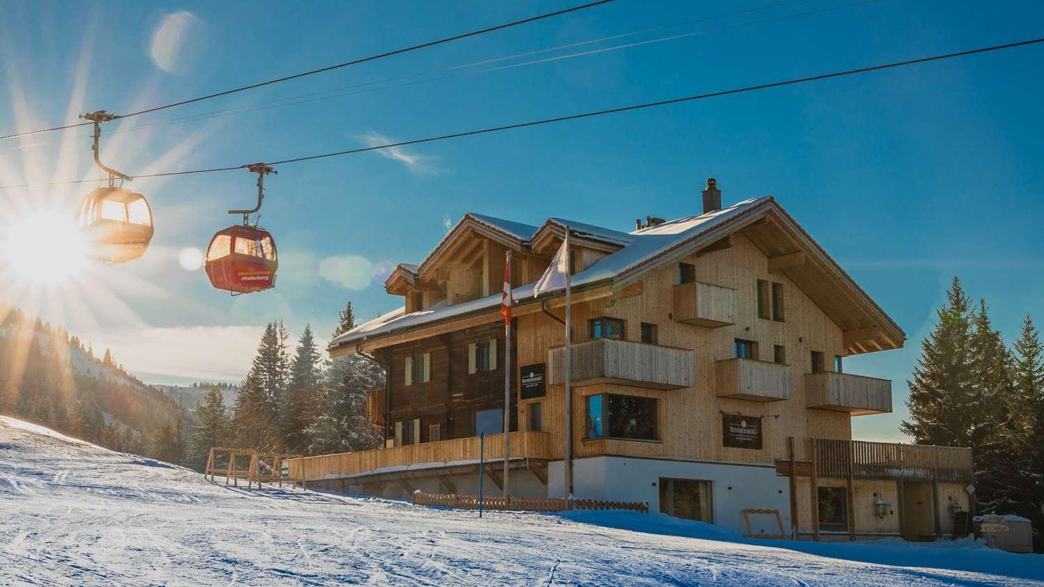 Rinderberg Swiss Alpine Lodge Zweisimmen Exterior photo