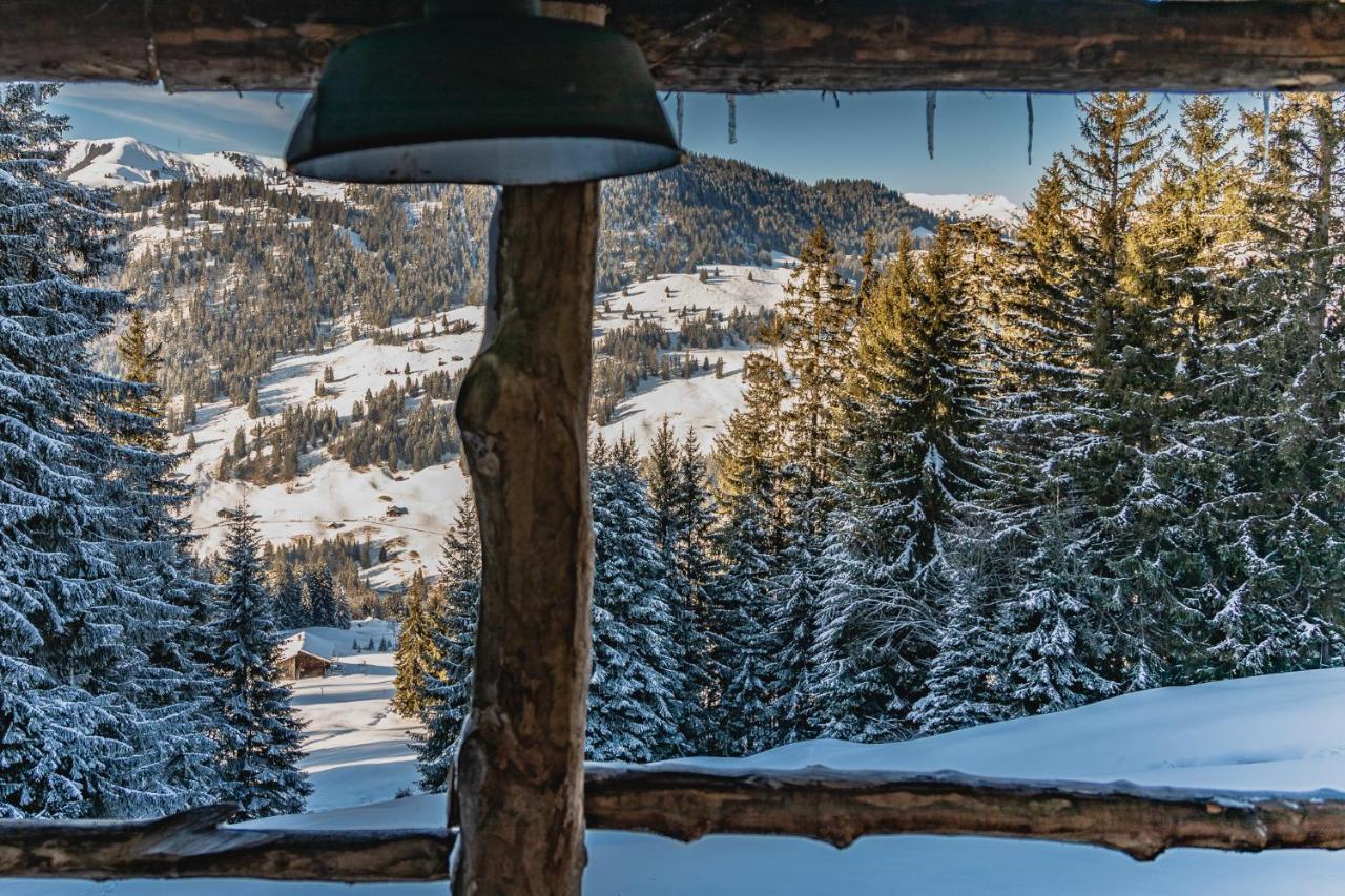 Rinderberg Swiss Alpine Lodge Zweisimmen Exterior photo
